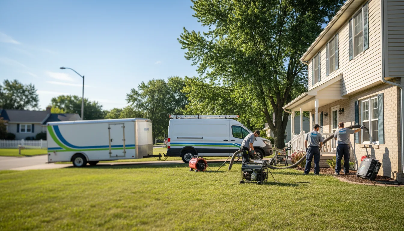 Flooded Basement Restoration And Cleanup With Repair in Stillwater, MN near me